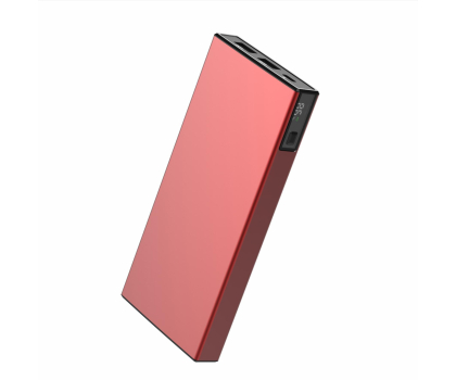 Powerbank VIGGO DESIGN POWERBANK VIGGO PREMIUM 10.000 mAh PD 18W aluminium Czerwony